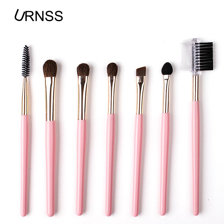 professional new 7pcs Makeup Brushes Tool Blending eyeshadow Blush eyelashes cosmetics makeup