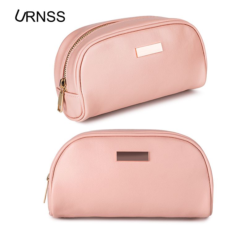 Wholesale customized large women Handy Cosmetic Pouch PU Makeup Bag