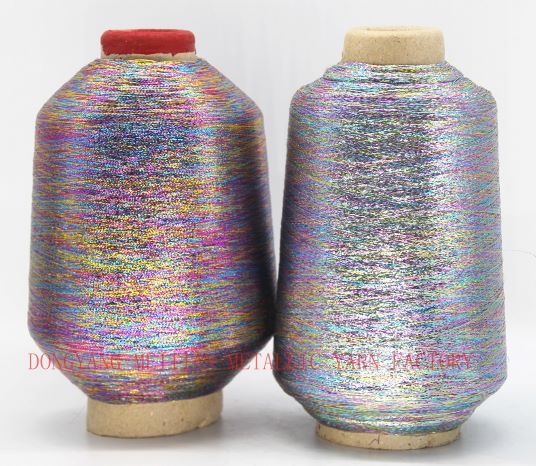Multicolor Mx-TYPE Metallic Yarn Lurex Yarn for knitting with high quality