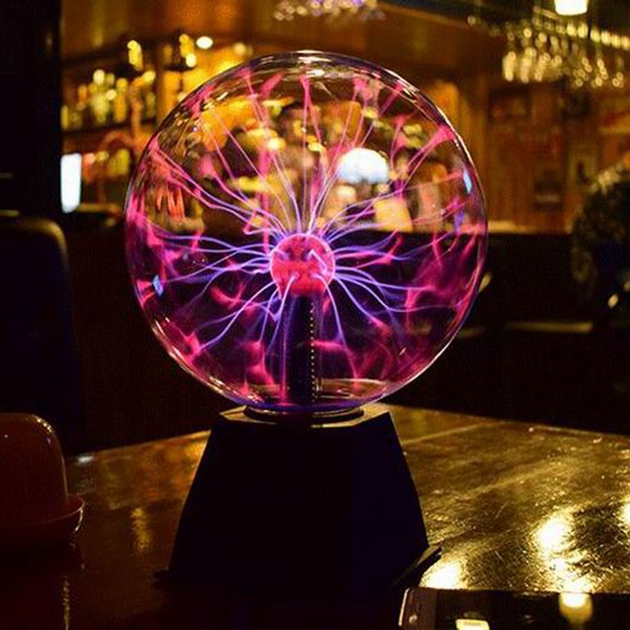 Sound/Touch Respond Plasma Ball Light