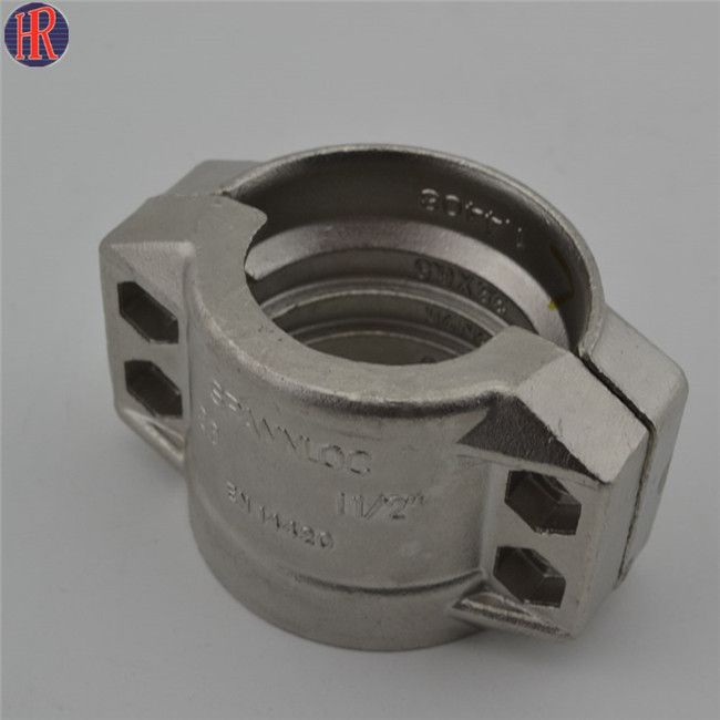 Stainless Steel DIN 2817 Coupling Safety Clamp With Male Female Hose Tail