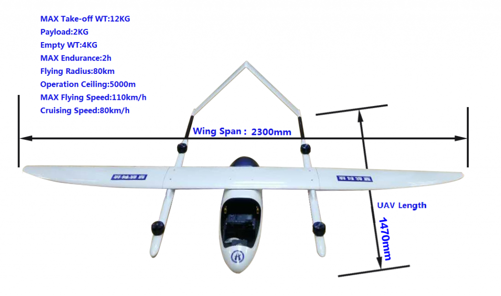 High Quality Vtol Fixed Wing Uav Drone For Mapping Drone Mapping