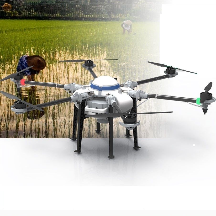 6-rotor 10l Drone Agriculture Pesticides Spraying Machine Drone Sprayer Agricultural Spraying Drone