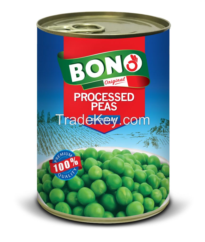 Processed Peas 24x400g (Easy Open / Normal Lid)