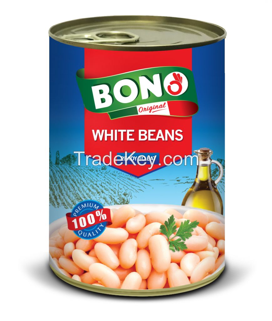 White Beans 24x400g (Easy Open / Normal Lid)