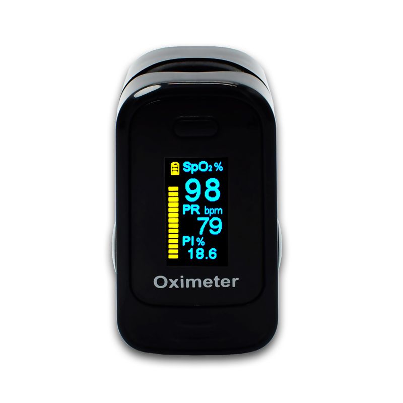 Finger Pulse Oximeter Four Colors Heart Rate SpO2 Ce Blood Oxygen Sleeping Monitor