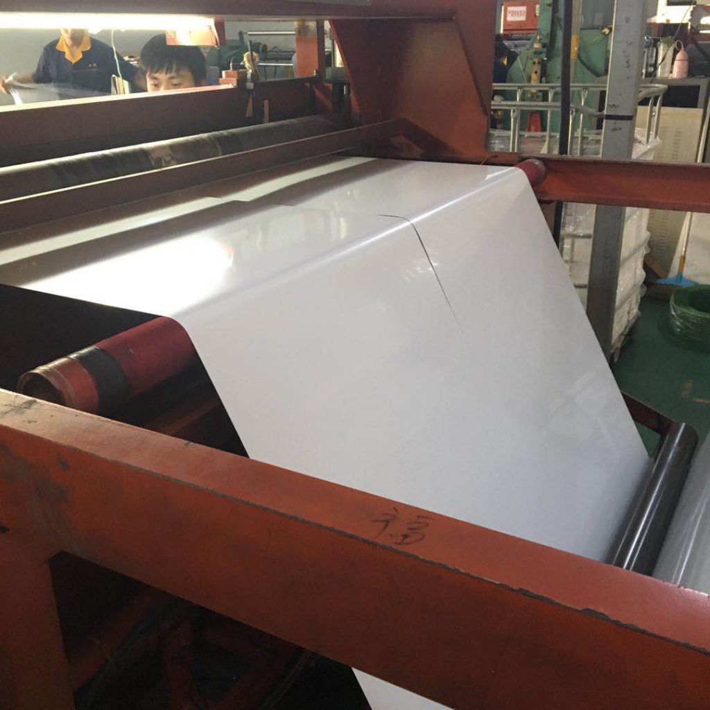 Factory sale rigid White PVC sheet price