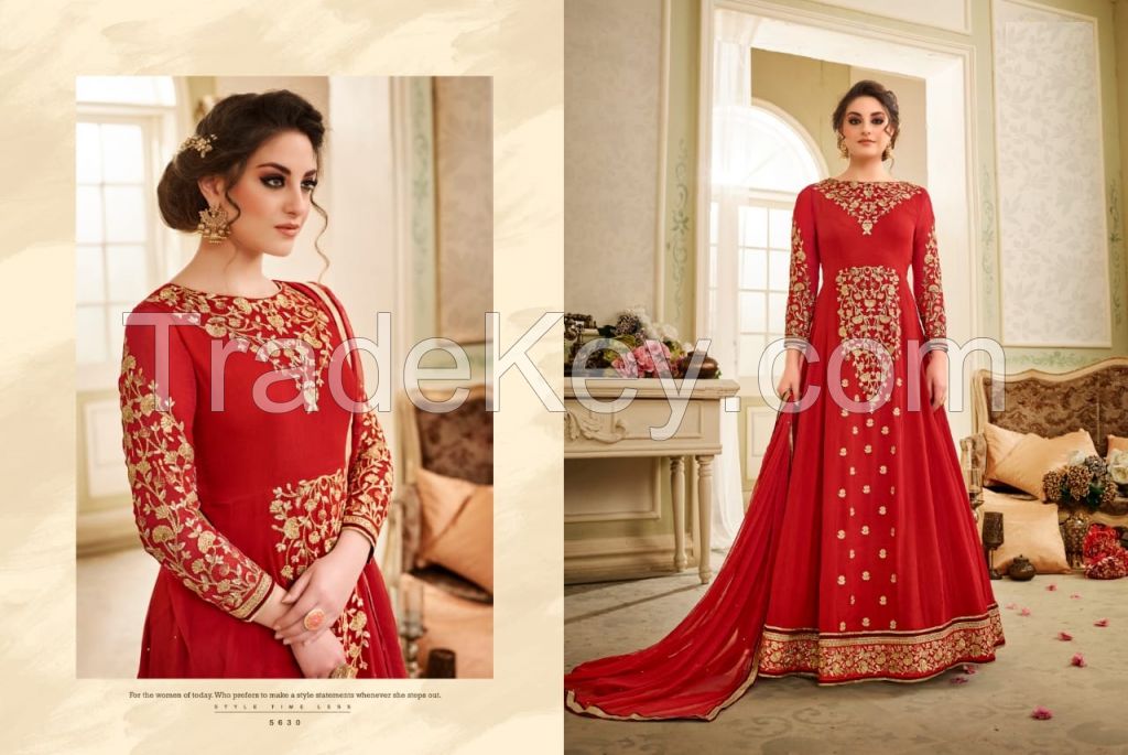 Indian anarkali salwar kameez suit designer pakistani bollywood