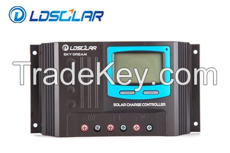 Digital protection functions Factory price solar charge controller 50A 60A
