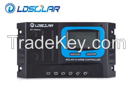 LDSOLAR 12V 24V auto pwm solar charge controller manual