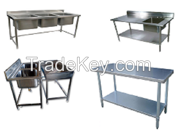 Stainless Steel Sinks/Tables Manufacturers