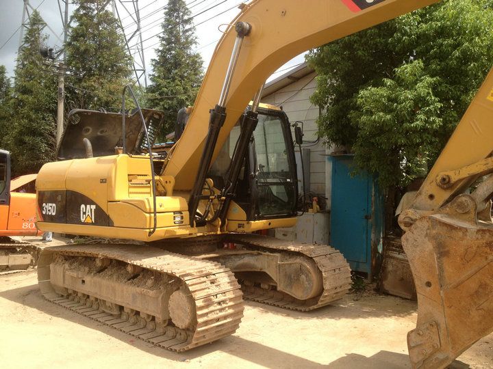 Original Japan Cat 315D Excavator, Cat 15 Tons Excavator 315D