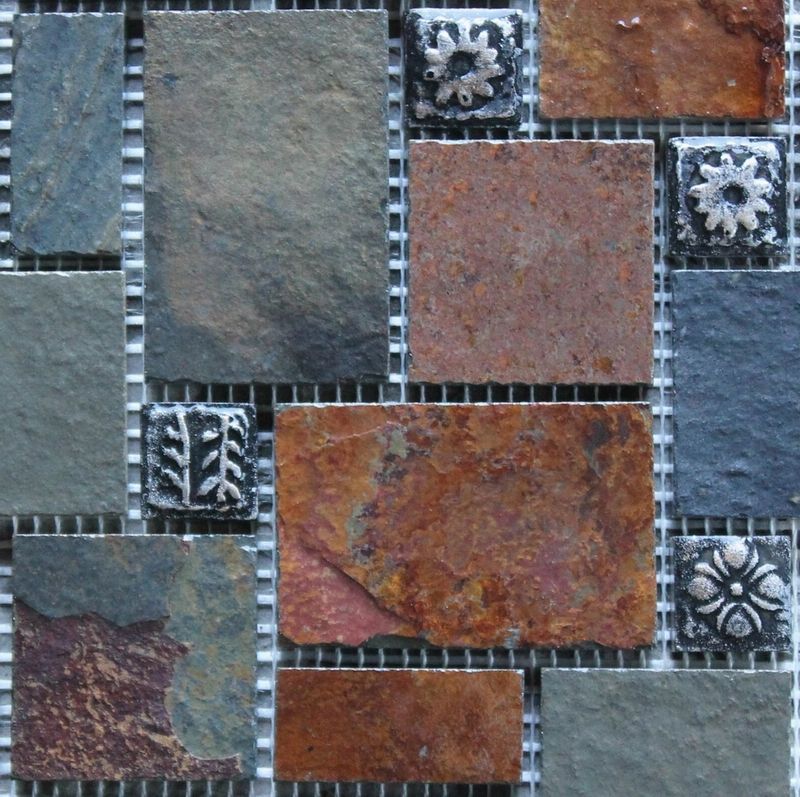 Stone Blended Resin Mosaic