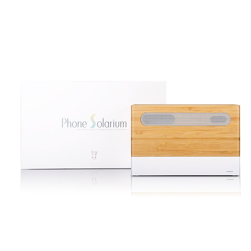 Phone Solarium uv &amp;amp; ozone phone sterilizers / phone charger/ phone holder