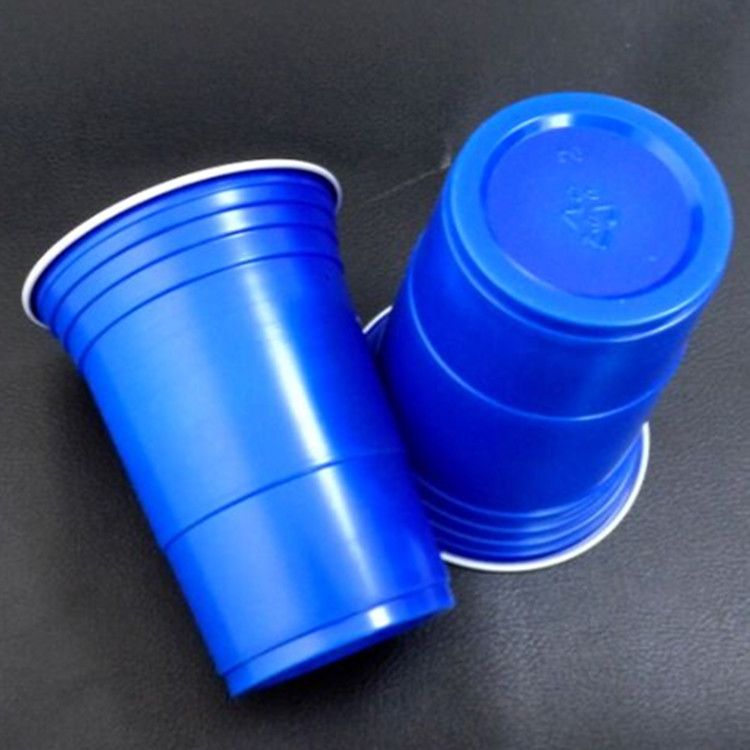 16oz disposable PS red  solo plastic cups for party