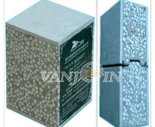 EPS sanwich wall panel(make the speed house)