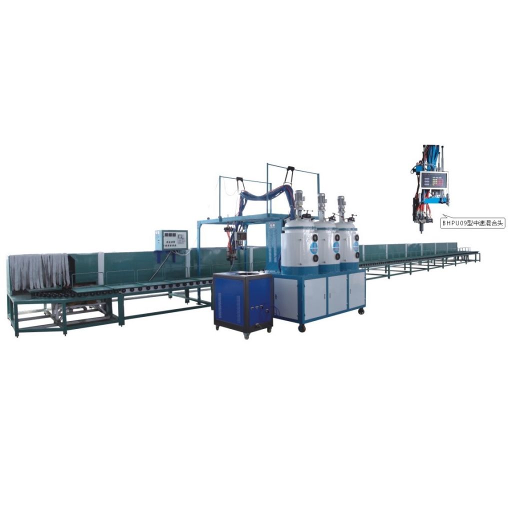 New Type 60 Station Low Pressure PU Pouring Machine for Shoe Making
