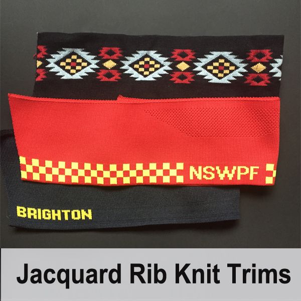 Jacquard Rib Collar