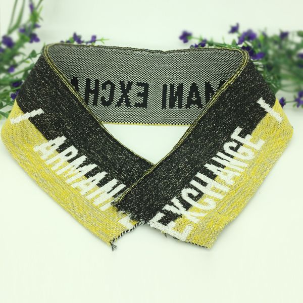 Designer Jacquard Rib Collar