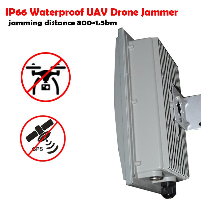 3CH Waterproof built-in antenna UAV Drone Jammer