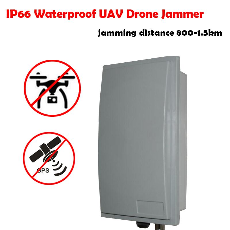3CH Waterproof built-in antenna UAV Drone Jammer