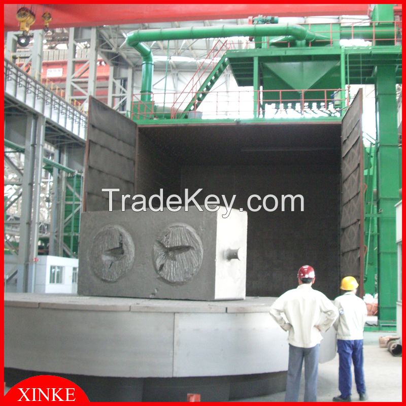 Turntable Airless Shot Blasting Machine