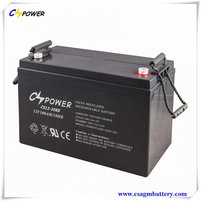 CSPOWER VRLA AGM Battery 12V 100AH