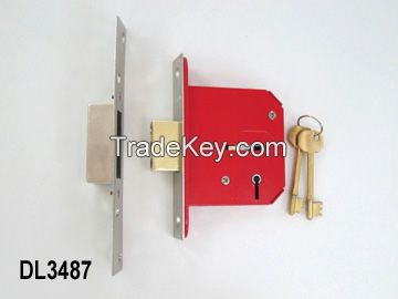 5 Lever Mortise Deadbolt Lock (DL3487)