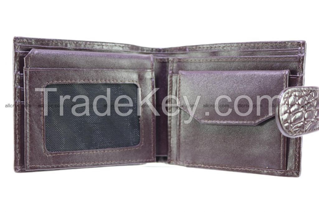 genuine crocodile skin wallet for sale