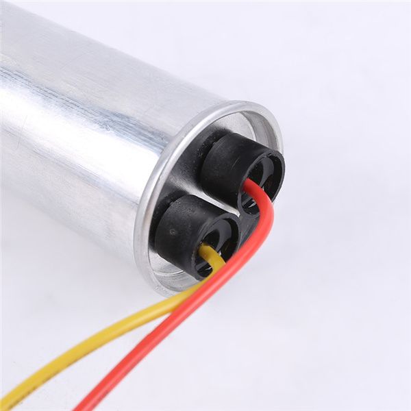 High temperature lamp capacitor