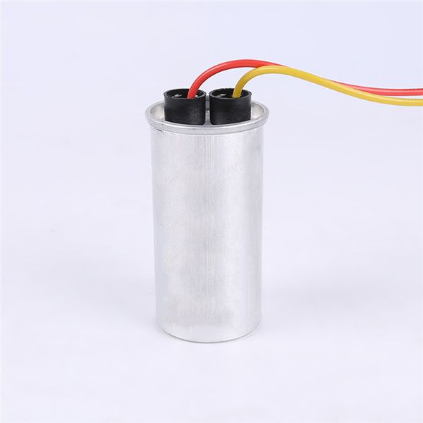 High temperature lamp capacitor