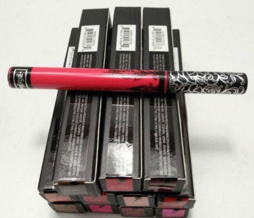 kat von d LIp Gloss Makeup Long-lasting Glossy 12 color kat von d liquid Lipstick Cosmetics