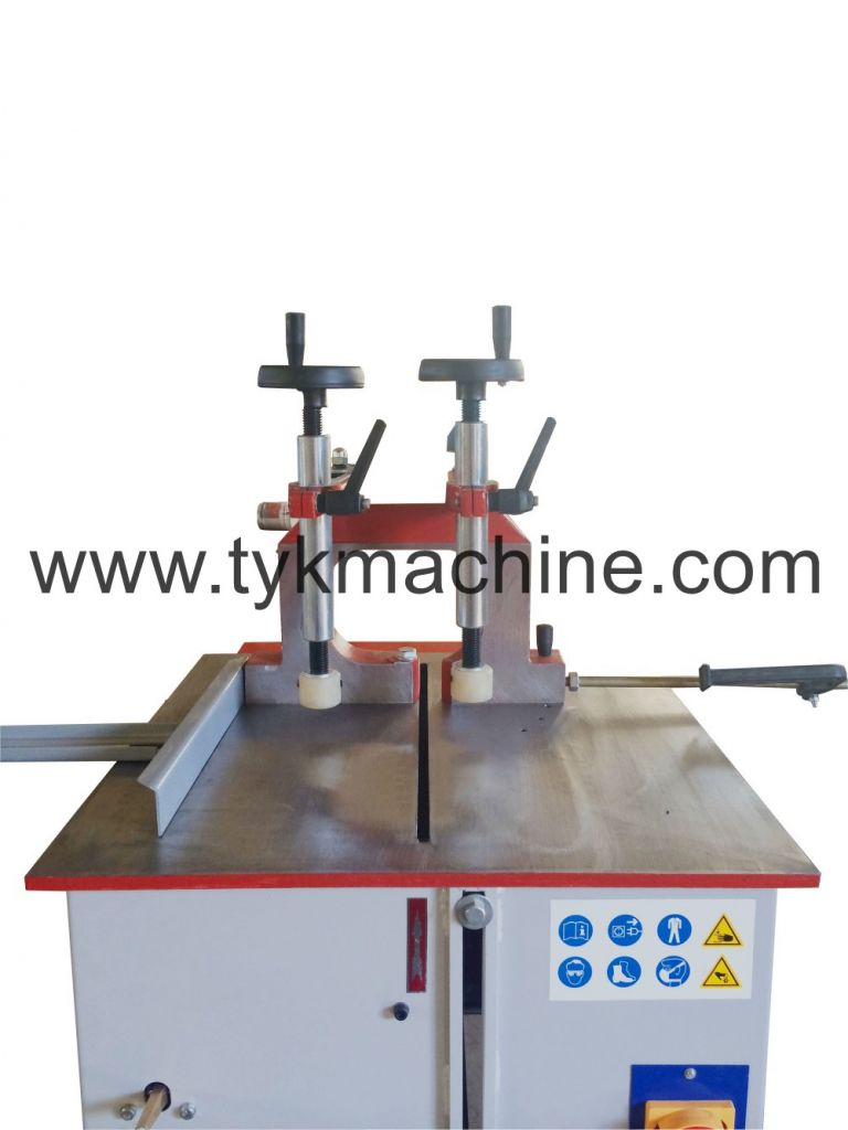 multi purpose aluminum window & door cutting machine with wood working table