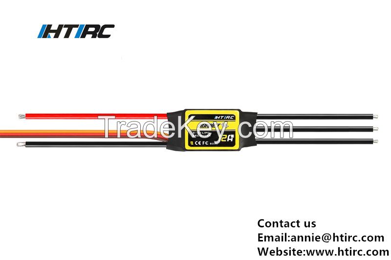 HTIRC Hornet Brushless Speed Controller ESC BEC 12A 5V/2A 2-4S for RC Airplane ,Aircraft