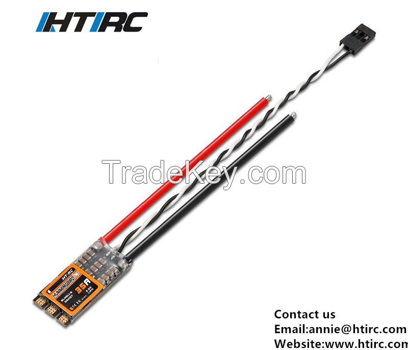 HTIRC Hummingbird Brushless ESC 35A BLHeli-S Electric Speed Controller Dshot600 for FPV Racing Droneï¼ŒMultirotor