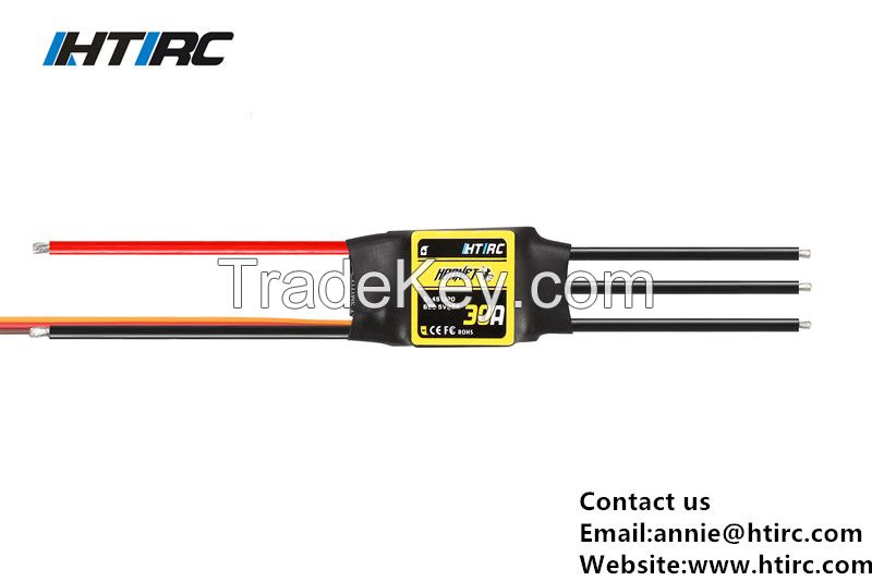 HTIRC Hornet Brushless Speed Controller ESC BEC 30A  2-4S for RC Airplane ,Aircraft