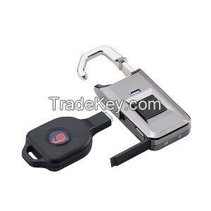 Midas Touch Biometric Fingerprint Identification Padlock, Security for Luggages, Backpacks