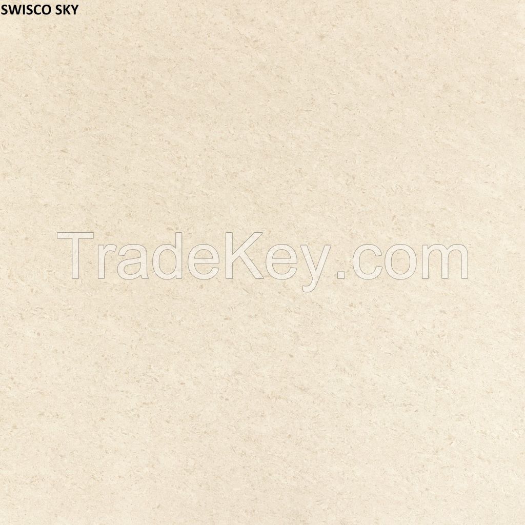 Double charge vitrified tiles