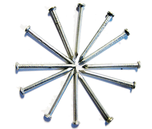 common iron nails and roofing nails