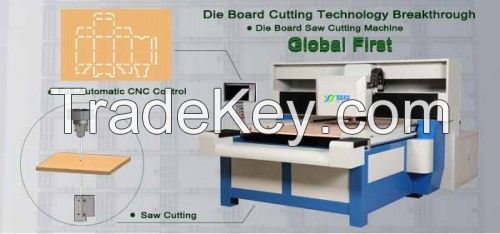 High precision die sawing machine laser die cutting machine
