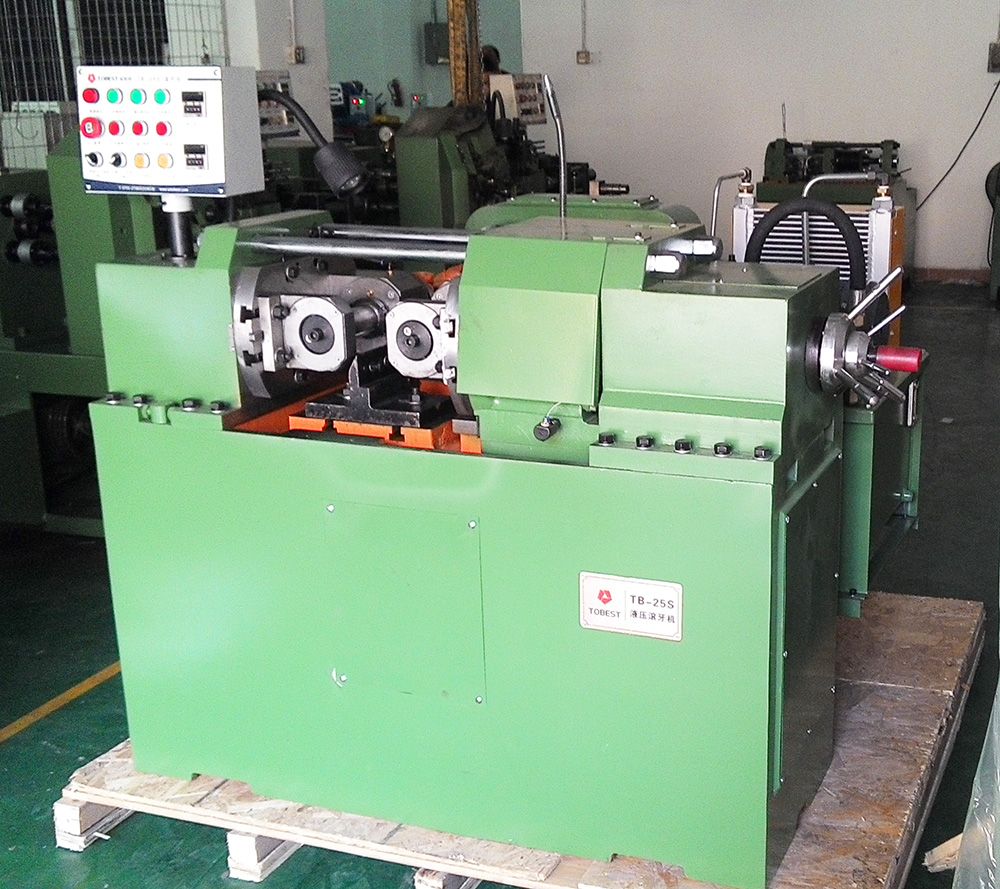 Automatic hydraulic thread rolling machine thread rolling dies 