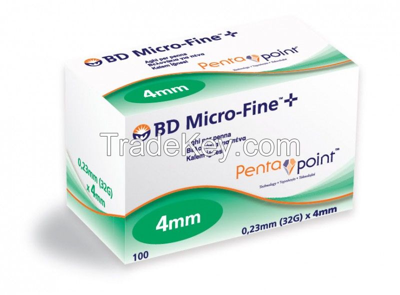 BD Micro-Fine Pentapoint 6mm (31G) 100 needles