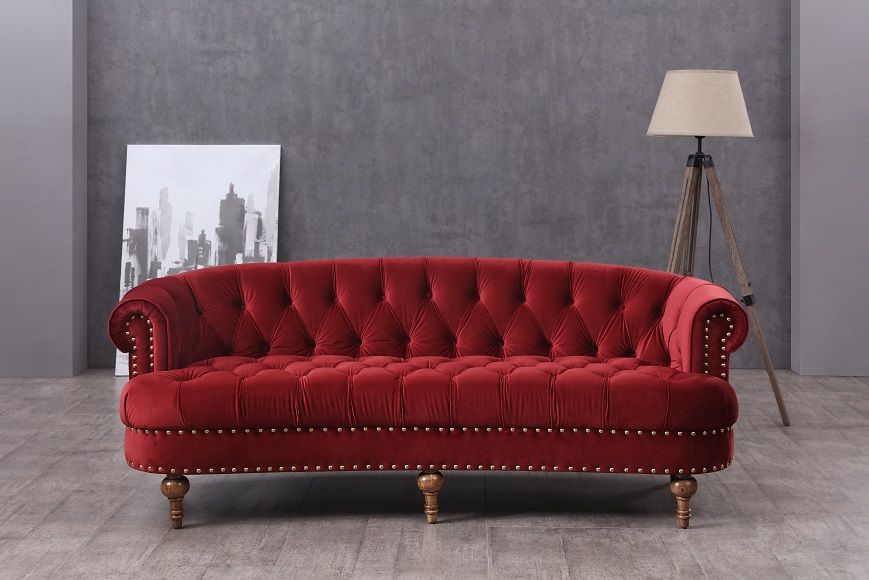 Hot selling 2018 newest classic, modern velvet sofa