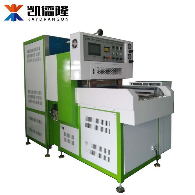 high frequency hot cutting seamless welding machine for shoe upper