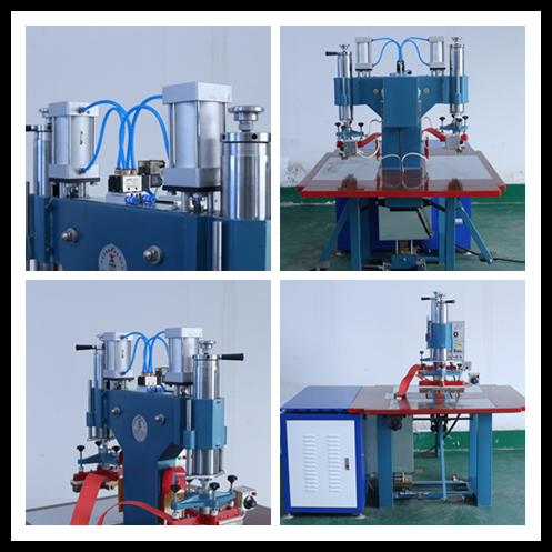 double head oil pressure&pneumatic pressure high frequency welding machine