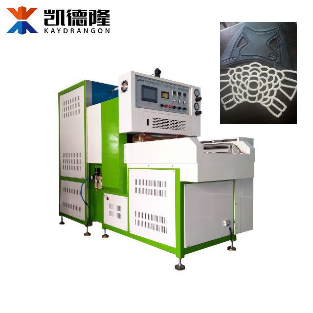 high frequency hot cutting seamless welding machine for shoe upper