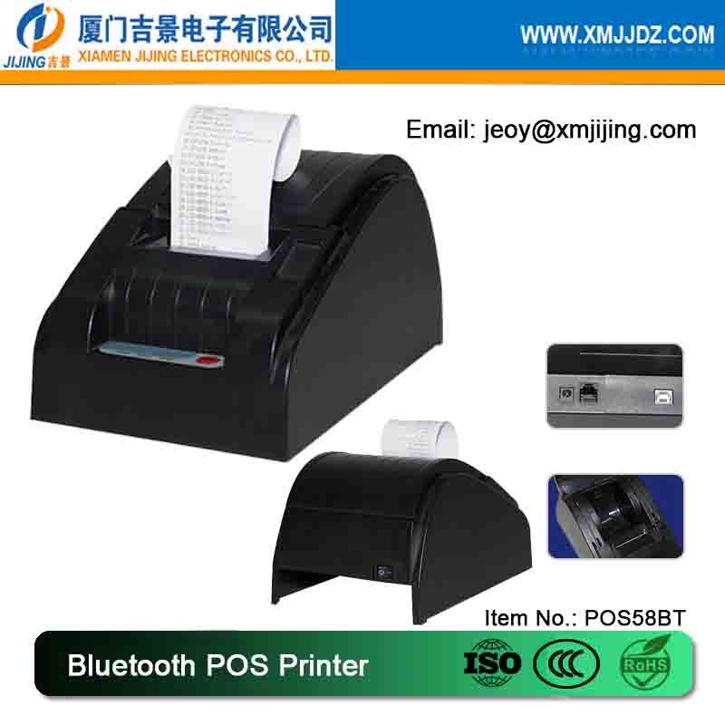 58mm High Speed POS Printer/ Bluetooth Printer/ Support Android System/ Connect with Mobile Phone/ Thermal Printer/ Receipt Printing/ Barcode label Printing