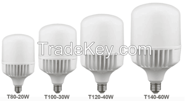 T shape led lamp 20w 30w 40w 60w