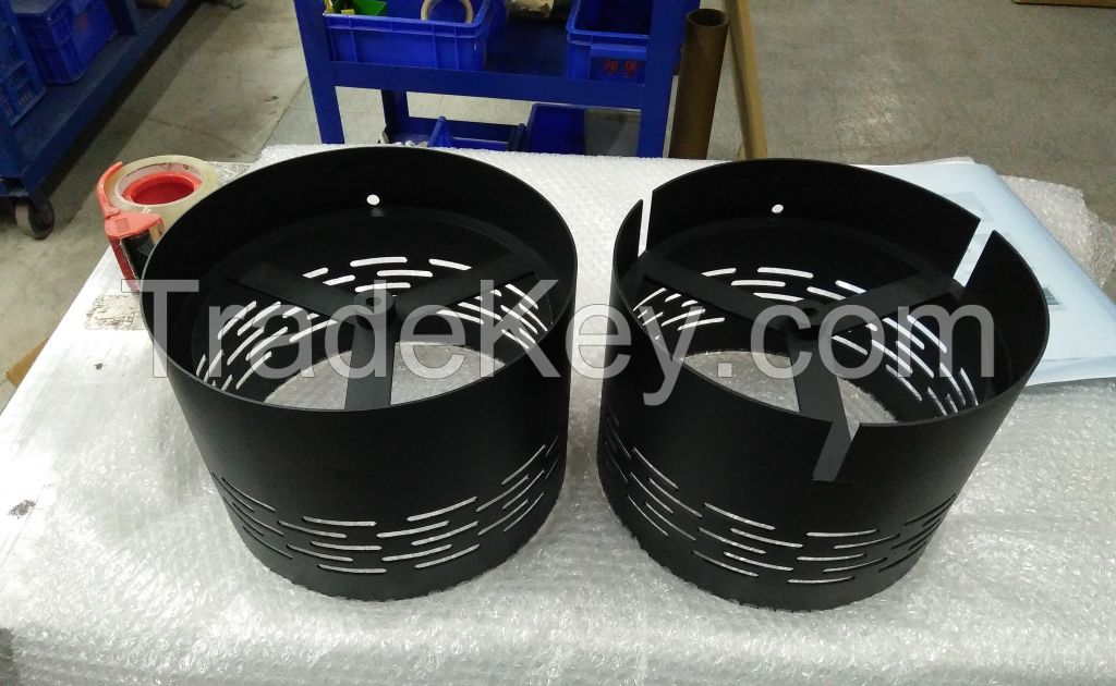 customized drum shape sheet metal parts