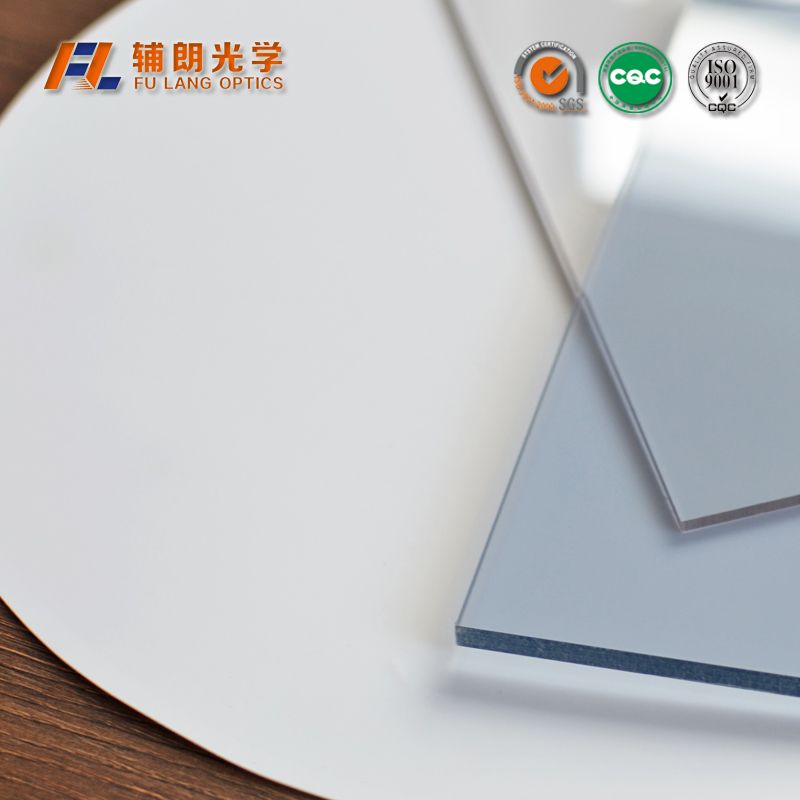 Anti glare acrylic sheet for aluminum extrusion